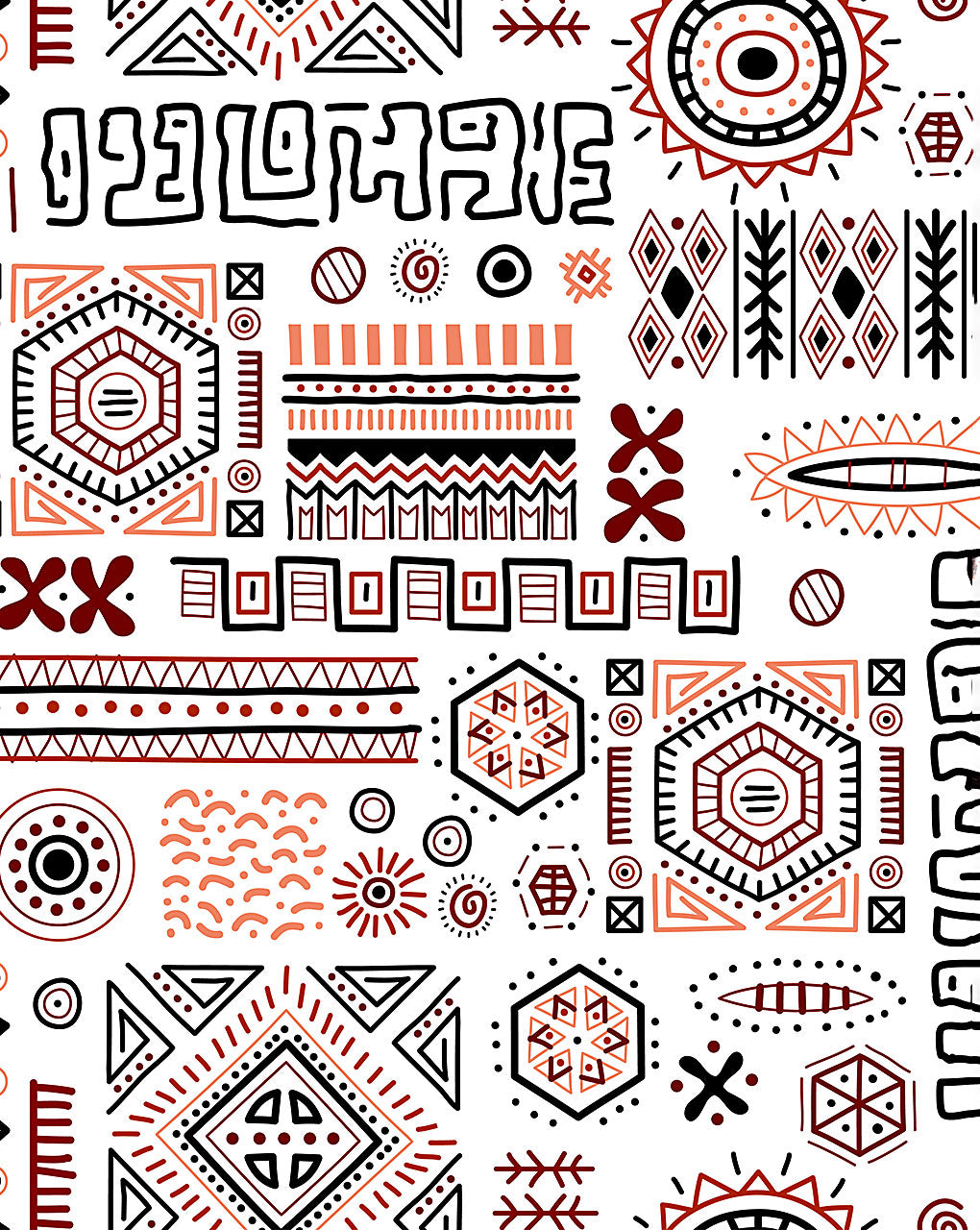 Tribal Digital Print